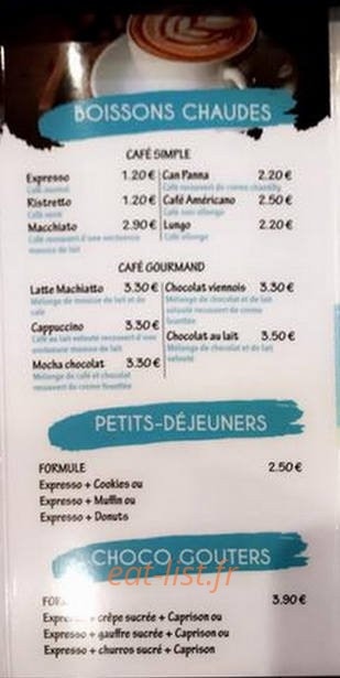 Choko resto — carte page 11