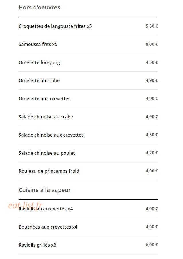 Délice Sushi — carte page 14