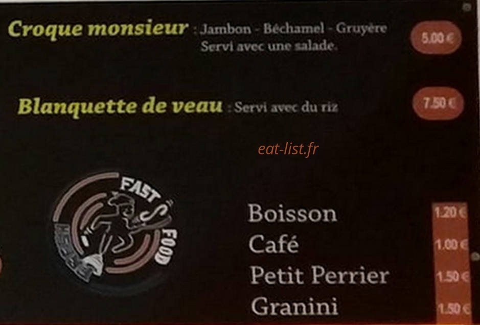 Fresh Fast Food — carte page 4