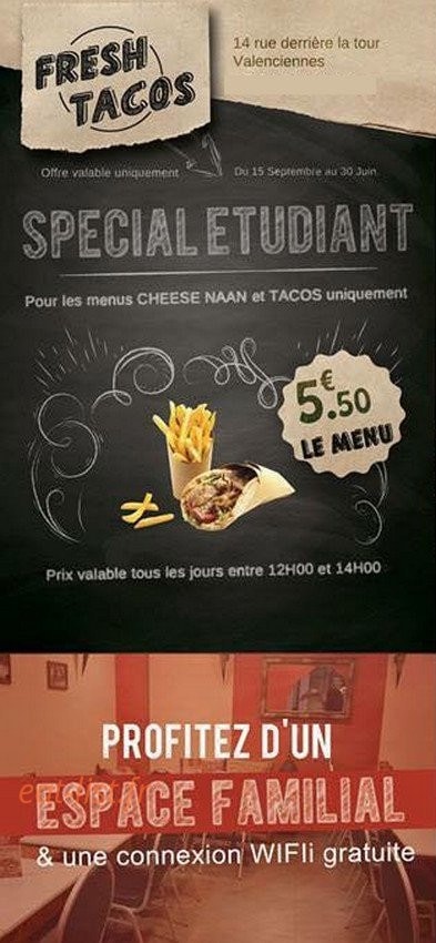 Fresh Tacos — carte page 5