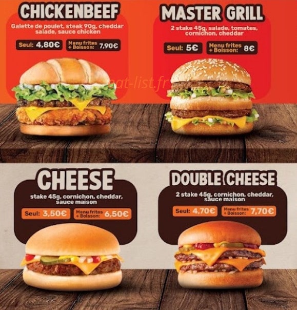 Grill House — carte page 3