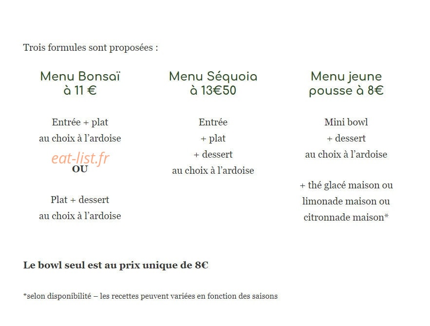 J'ai du bowl — carte page 1