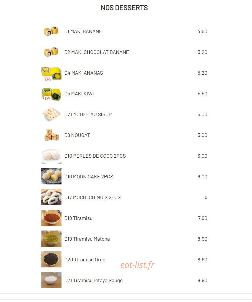 Kitayama — carte page 13