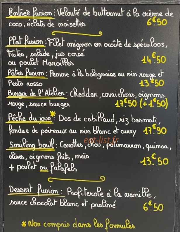 L'Atelier de Nungesser — carte page 1