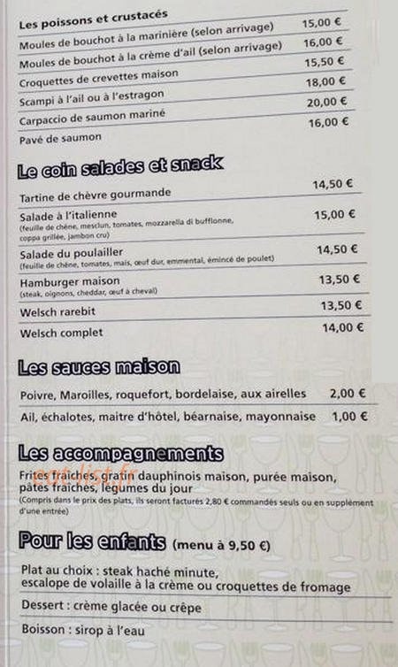 L'épicurien — carte page 2