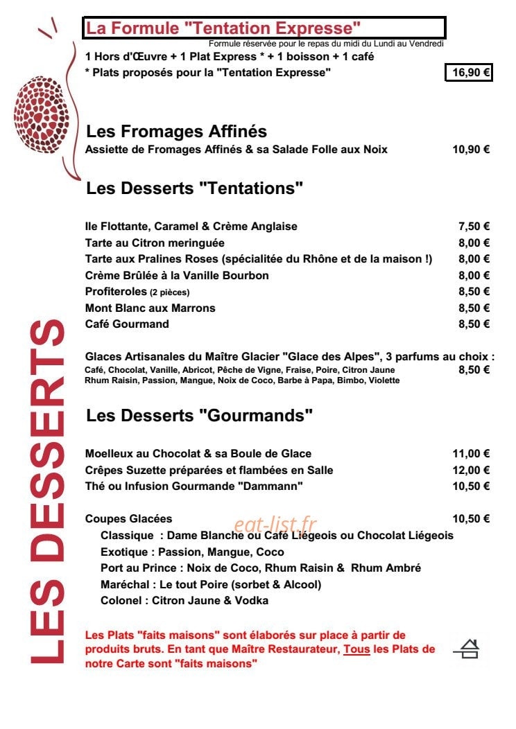 L'Escargot — carte page 3