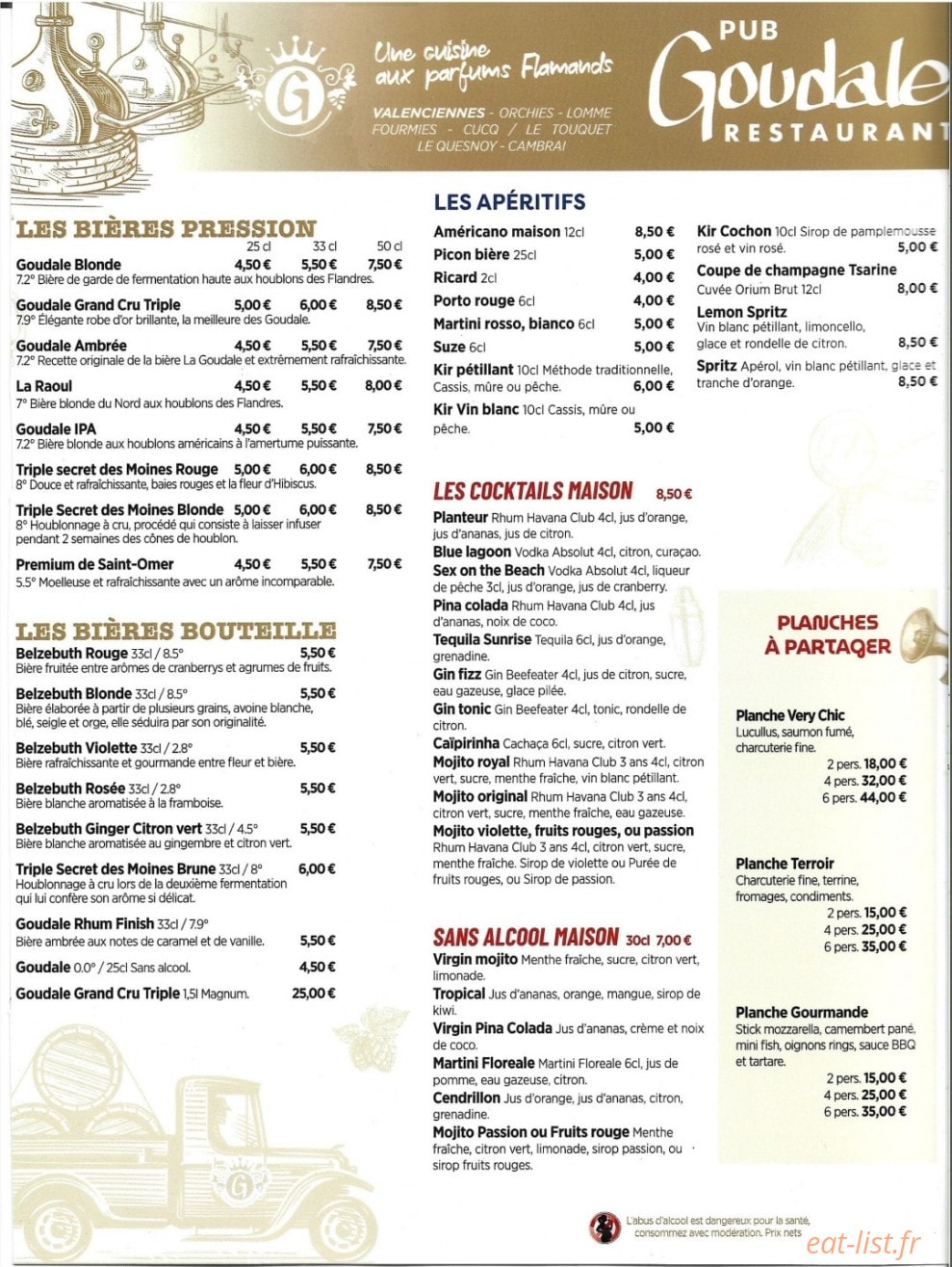 La Goudale — carte page 3