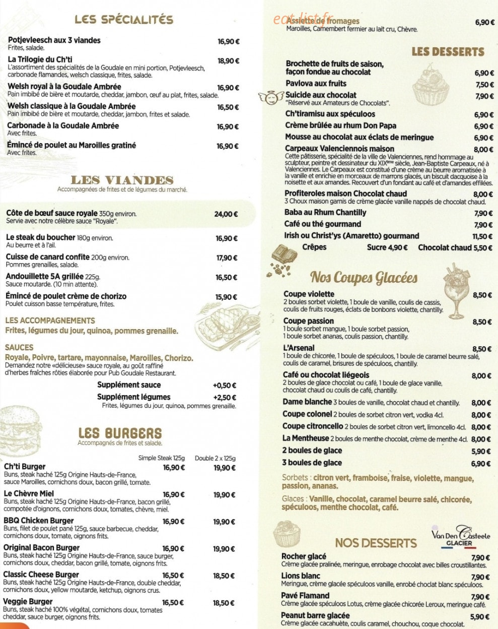 La Goudale — carte page 2