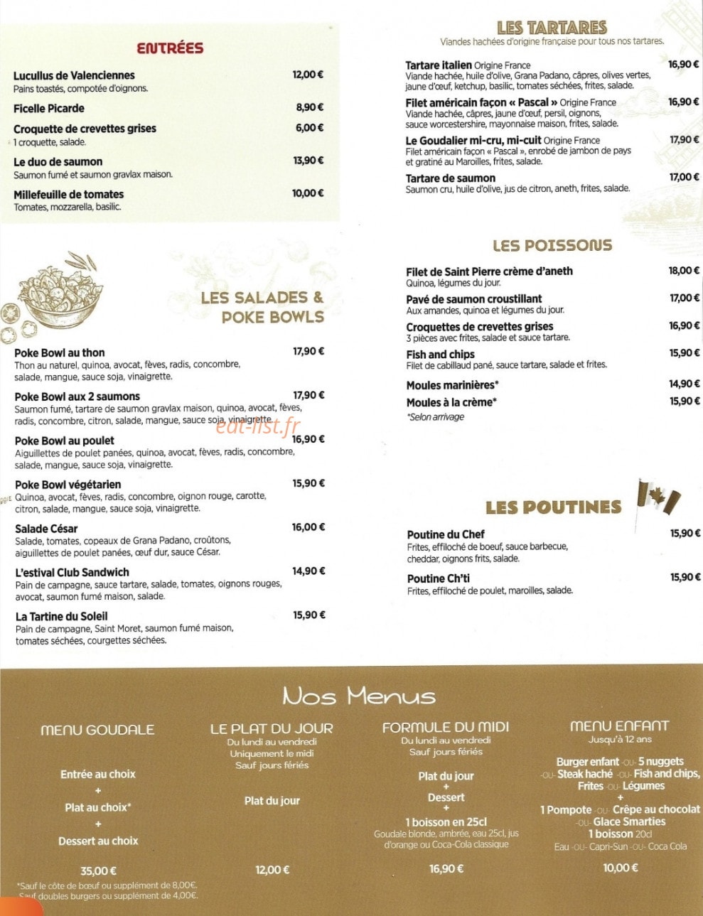 La Goudale — carte page 1