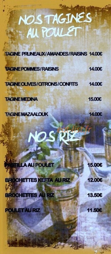 La Médina — carte page 11