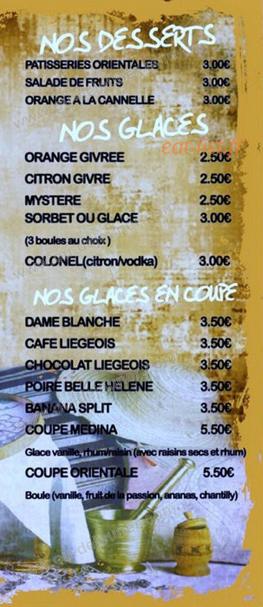 La Médina — carte page 6