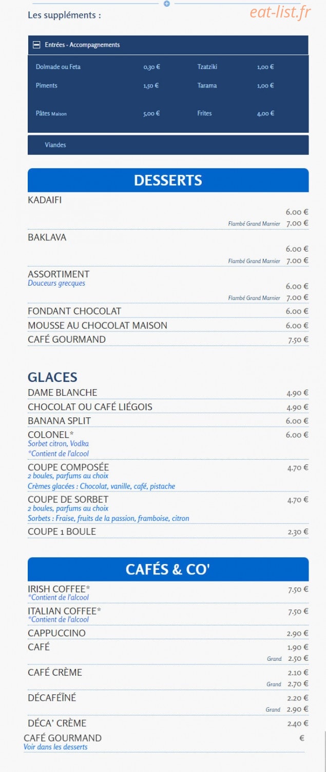 La Plaka — carte page 4