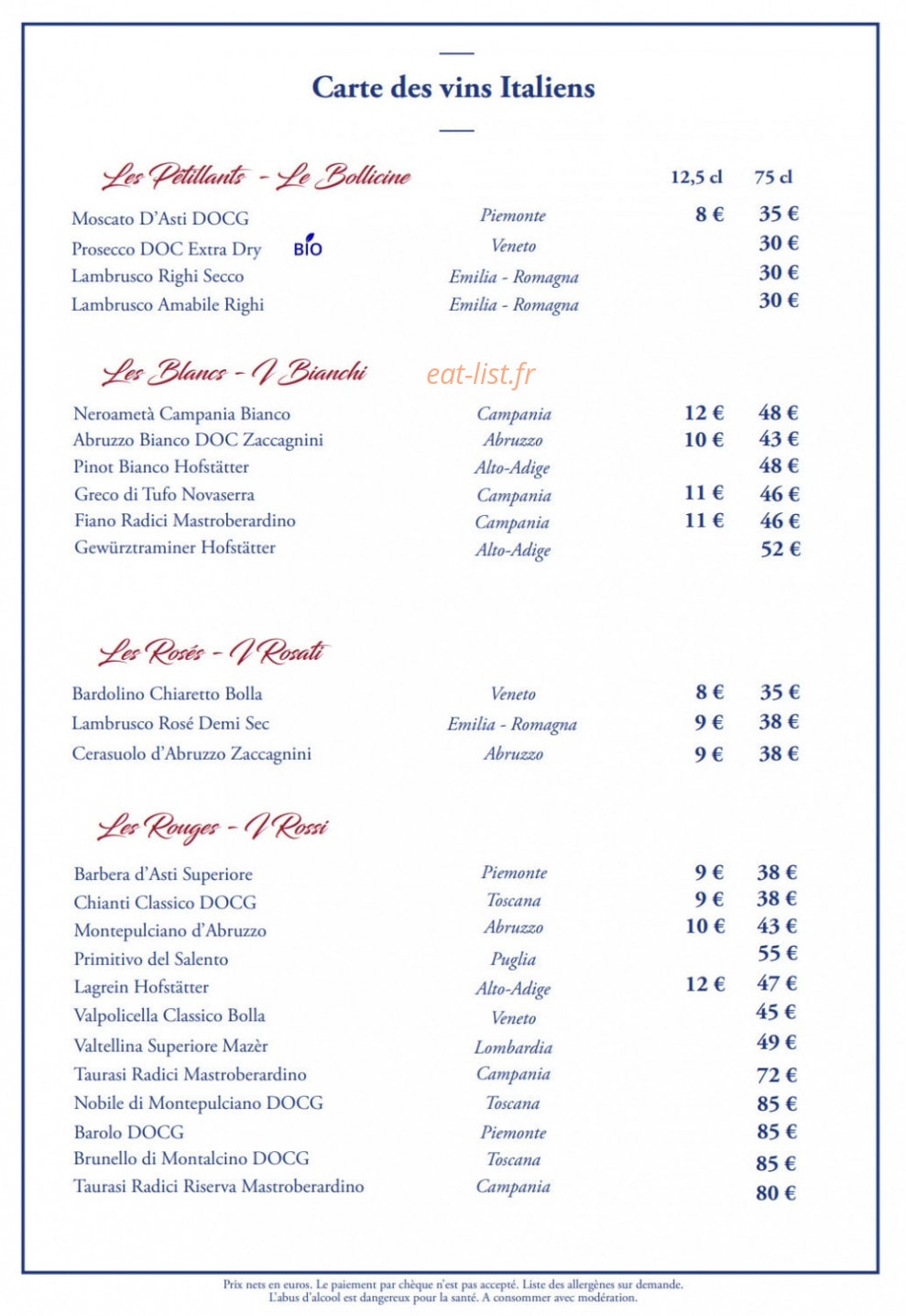 La Storia — carte page 5