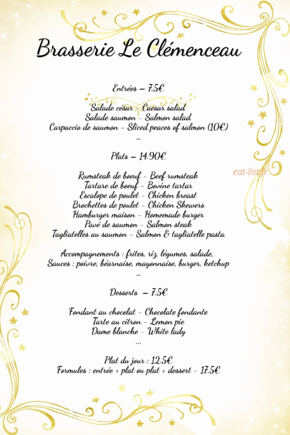 Le Clemenceau — carte page 1
