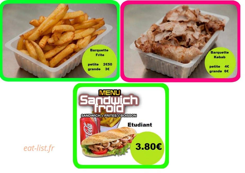 Le Soummam Kebab — carte page 4