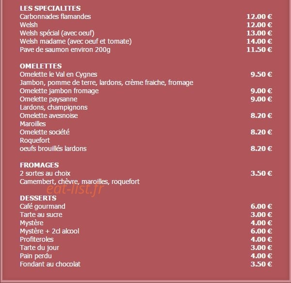 Le val en cygnes — carte page 2
