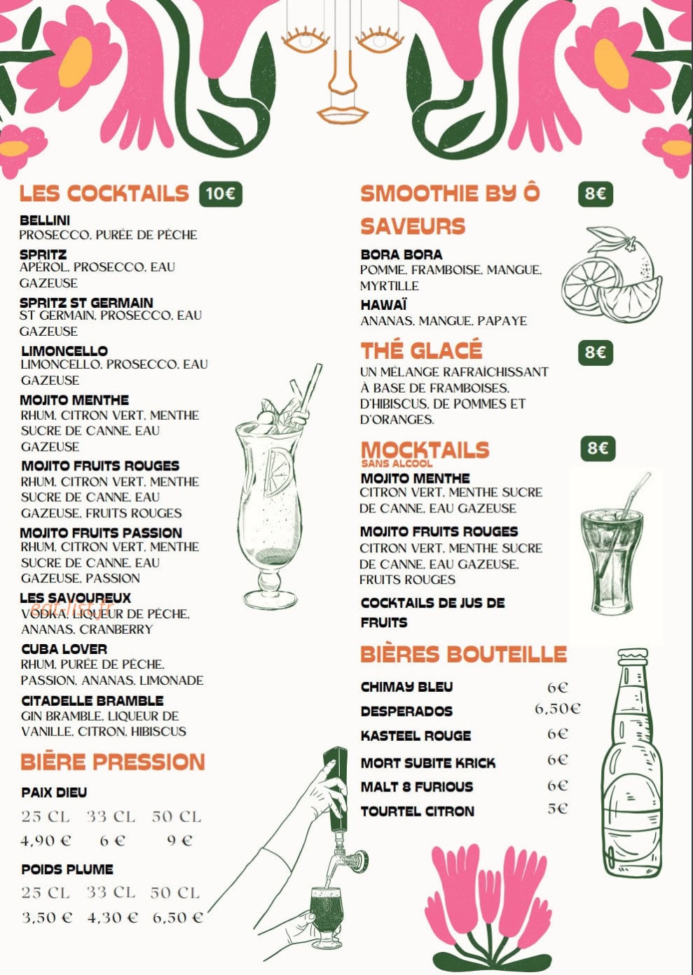 Les Savoureux — carte page 5