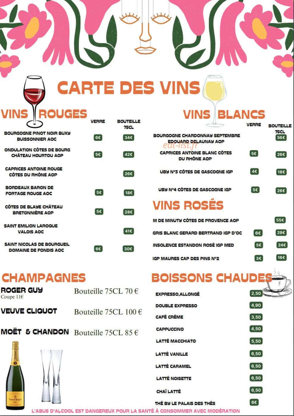 Les Savoureux — carte page 6