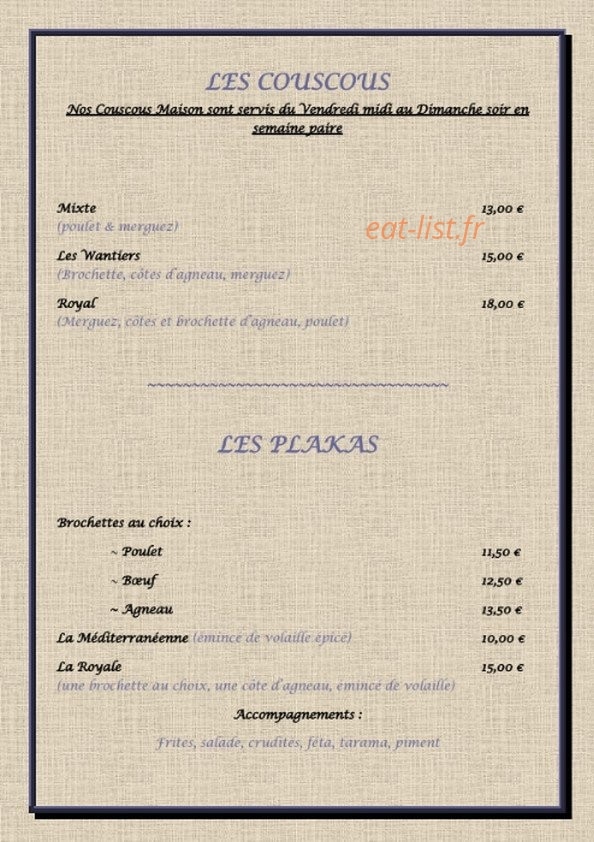 Les Wantiers — carte page 5