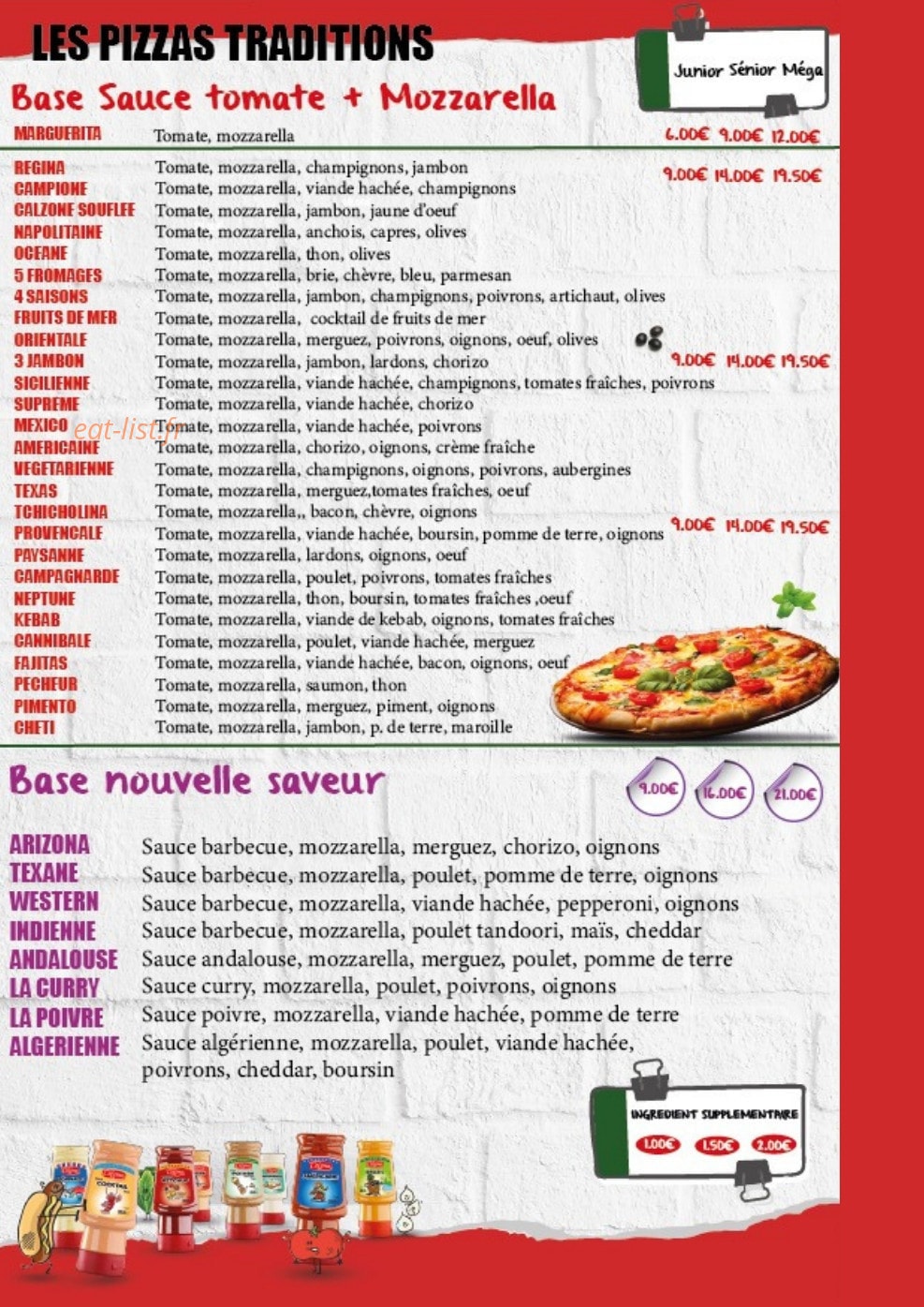 Milano Pizza — carte page 2