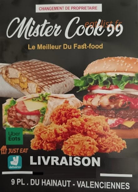 Mister Cook 99 — carte page 1