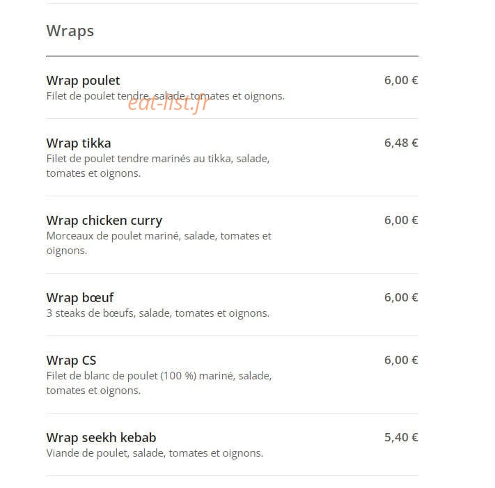 Mum's Pizza — carte page 11