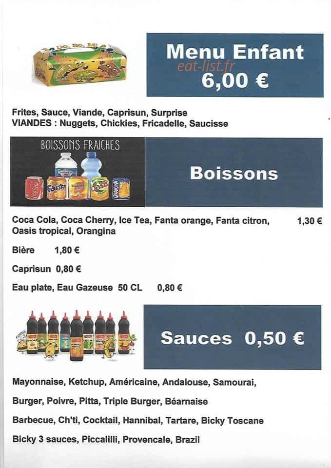 Chez David — carte page 3