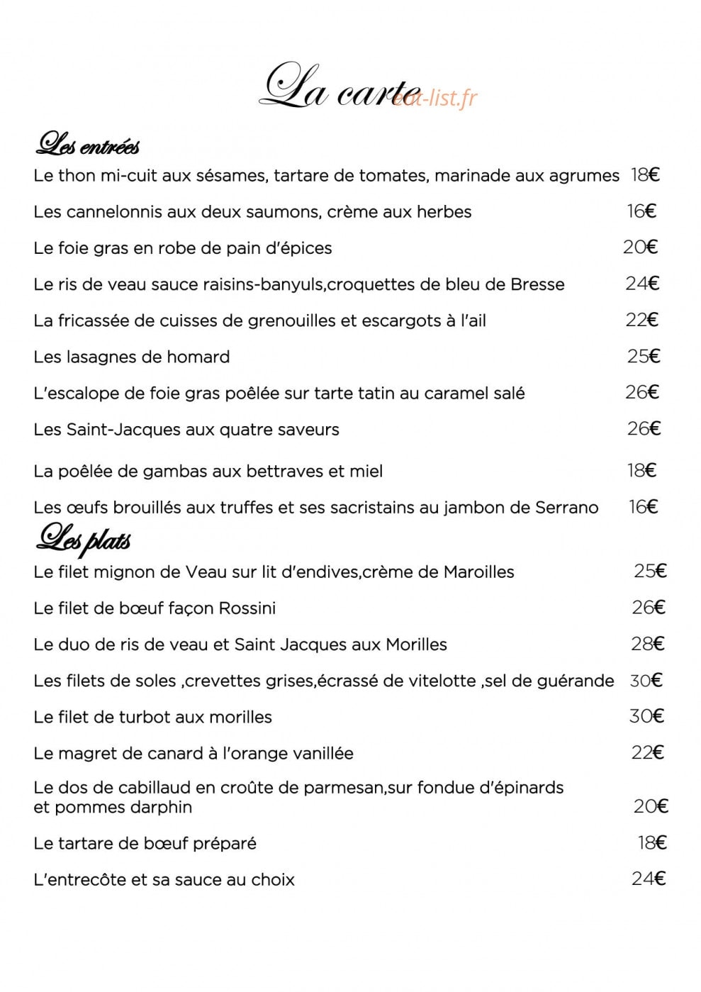 Les Tuileries — carte page 2