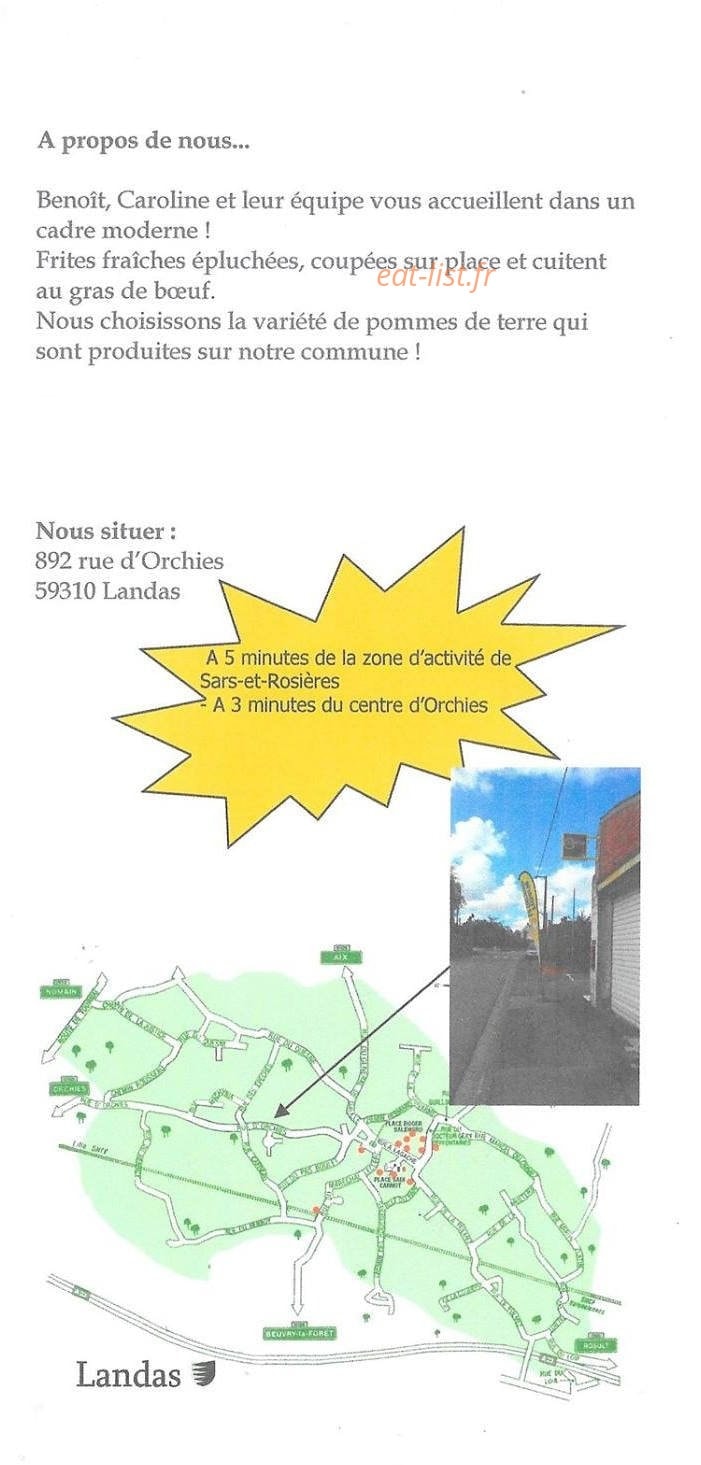 Le Germoir friterie — carte page 6
