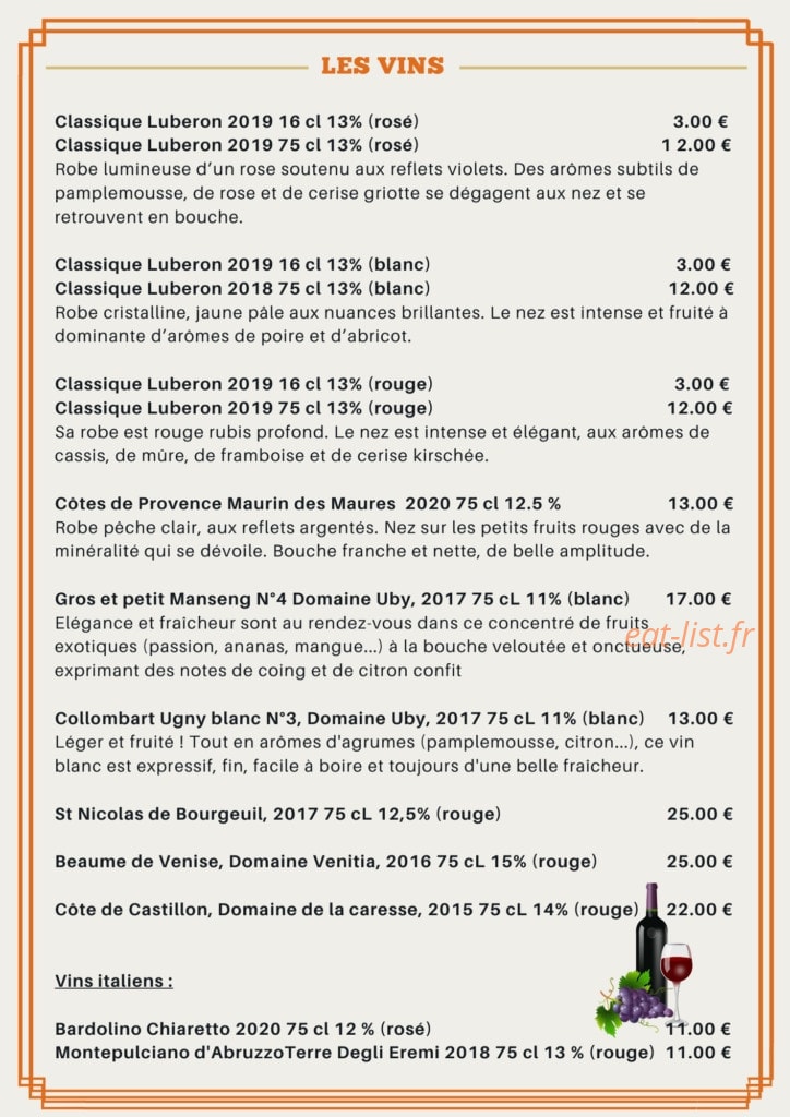 nord anim pizza — carte page 5