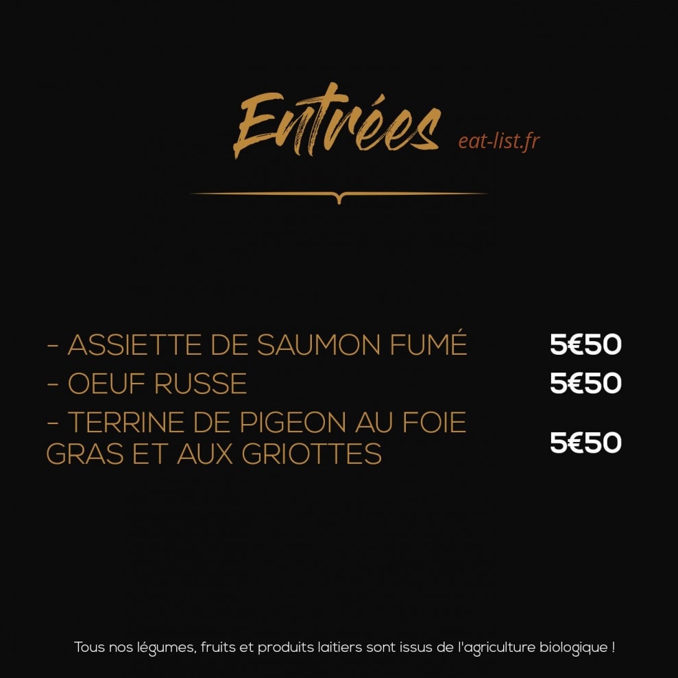 La Faïencerie — carte page 1