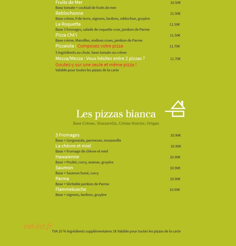 Le Sambuca — carte page 5
