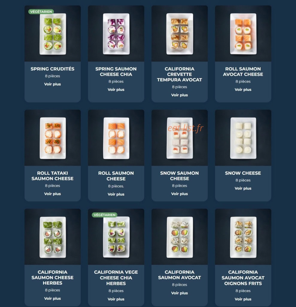 Taobento — carte page 8