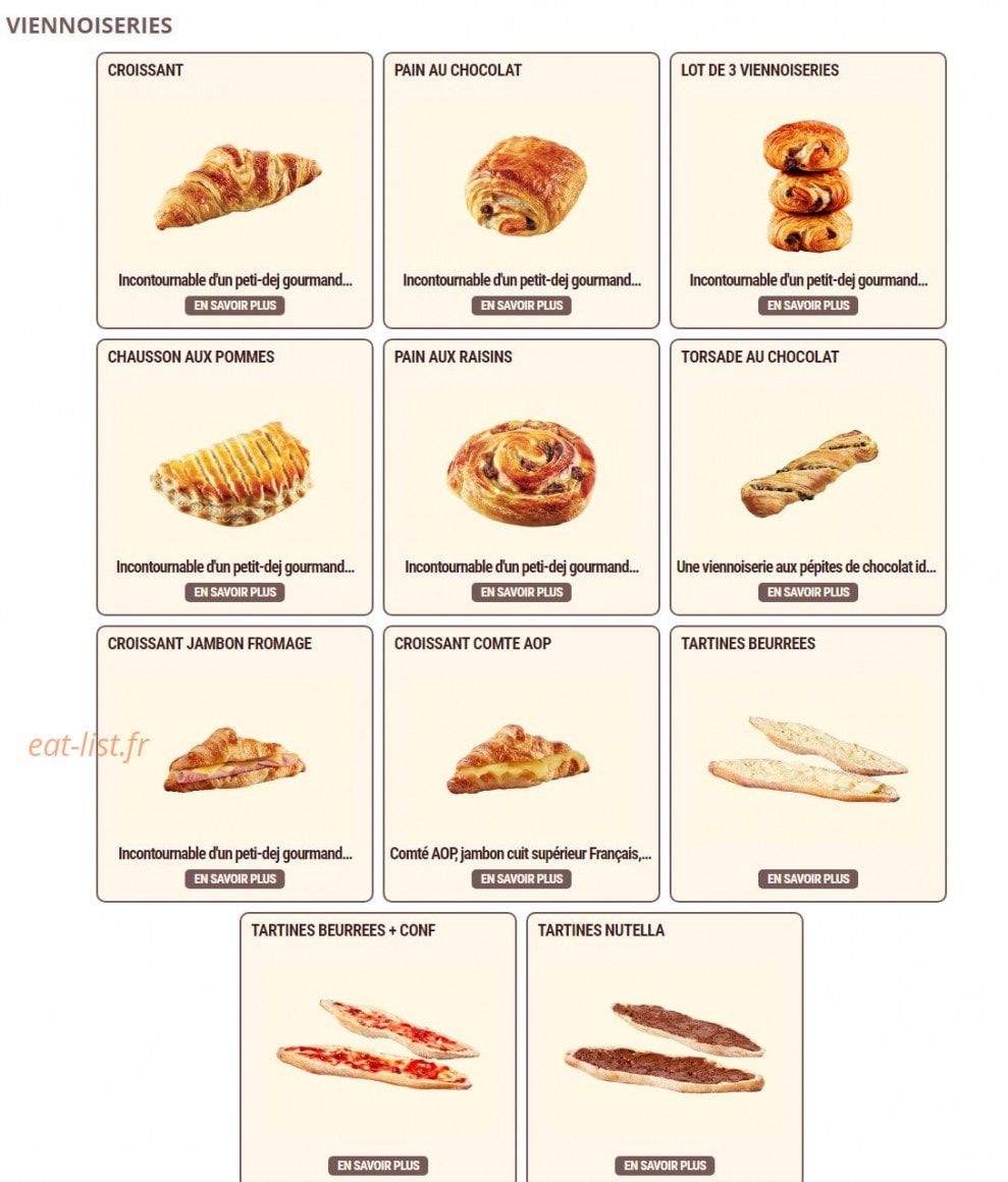Pomme de Pain — carte page 3