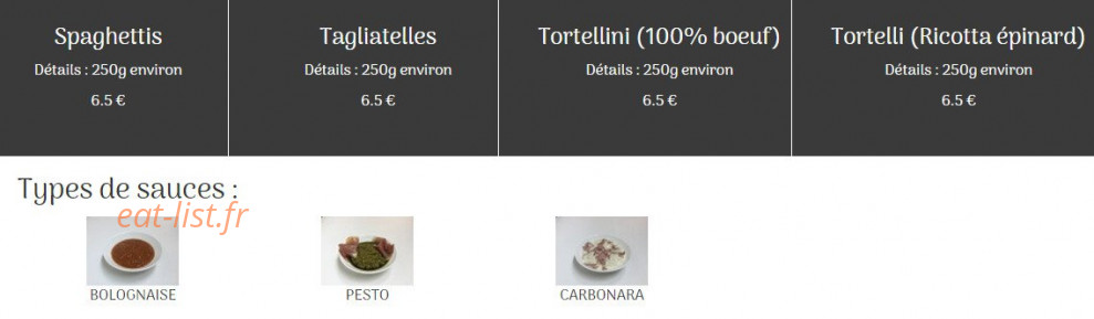 Pizza Saveurs — carte page 5