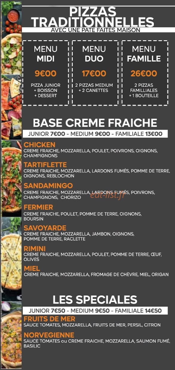 O'delice — carte page 5