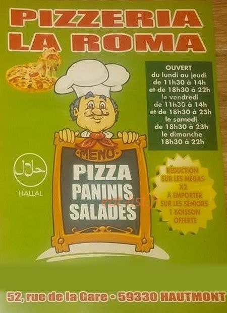 La Roma — carte page 1