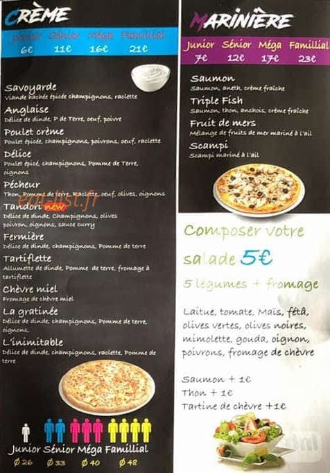 My pizz by délice pizza — carte page 2
