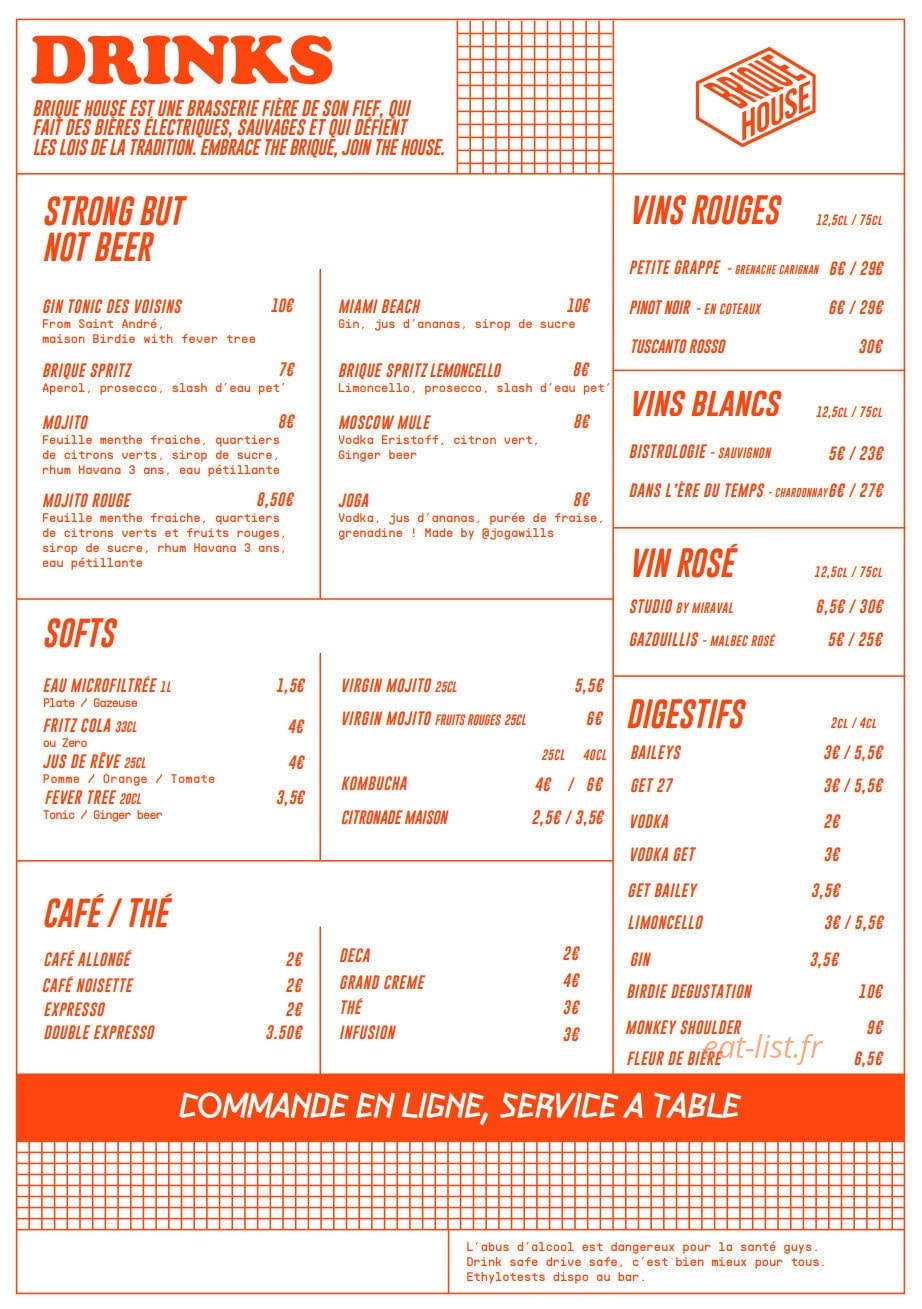Brique House — carte page 3