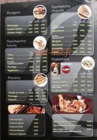 L'oriental — carte page 2
