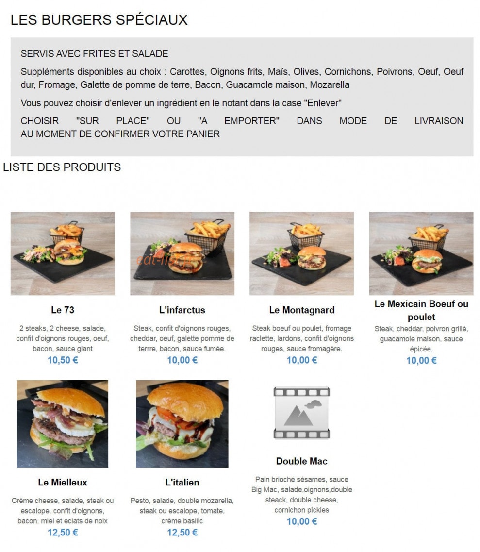 Le 73 — carte page 2