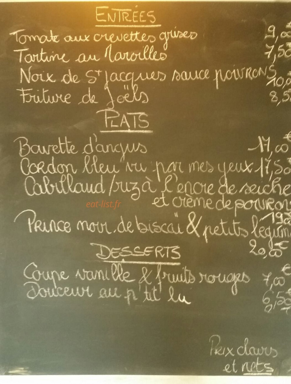 Le Capricorne — carte page 1