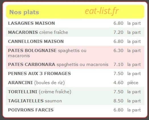 Pizza Zio — carte page 3
