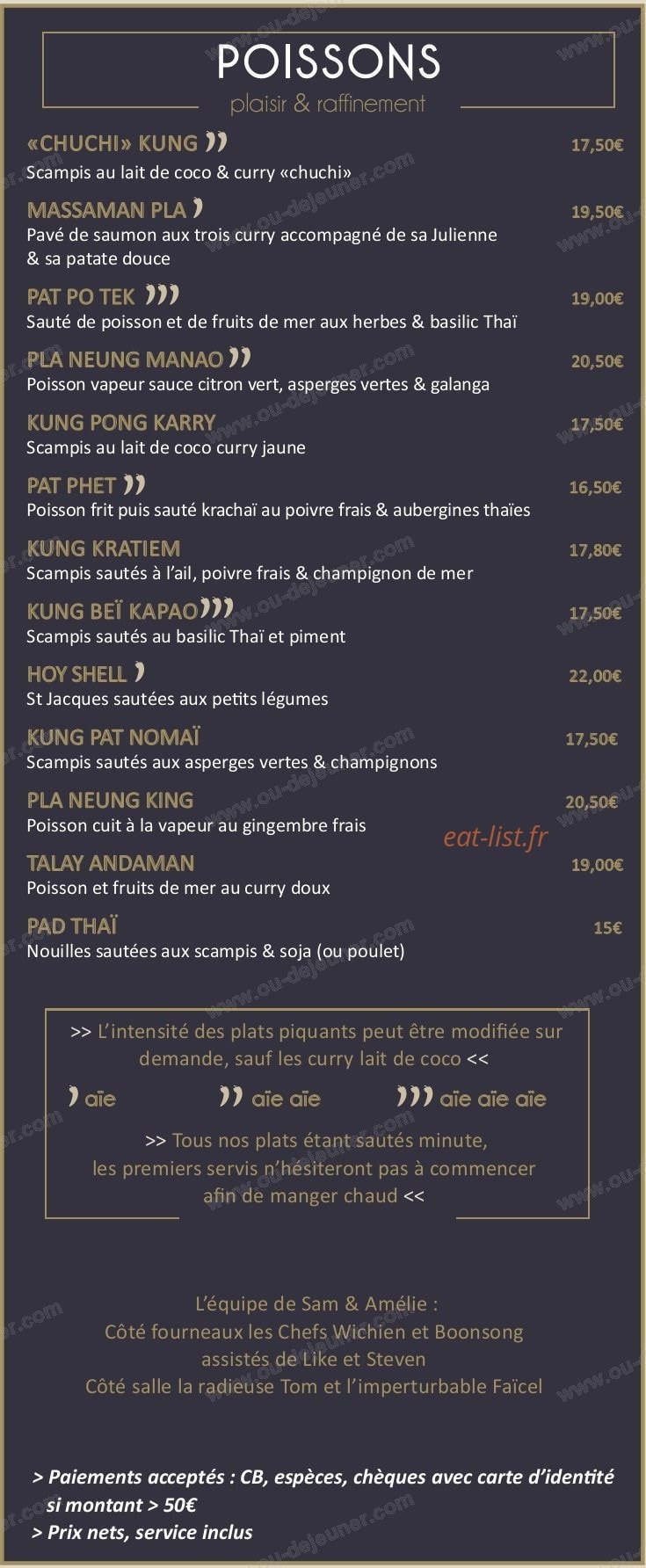 Sam et Lie — carte page 7