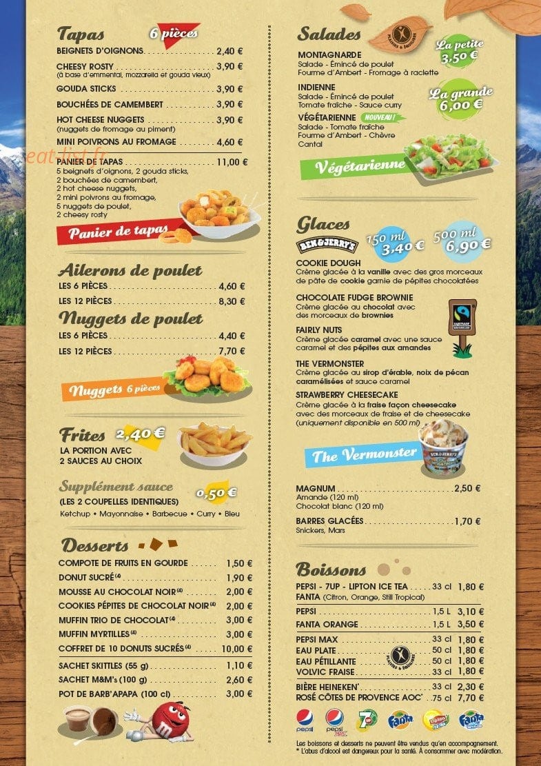 Carte et menu de Viva Italian Pizza à Saint Andre Lez Lille — Les pizzas, pizzas desserts et formules
