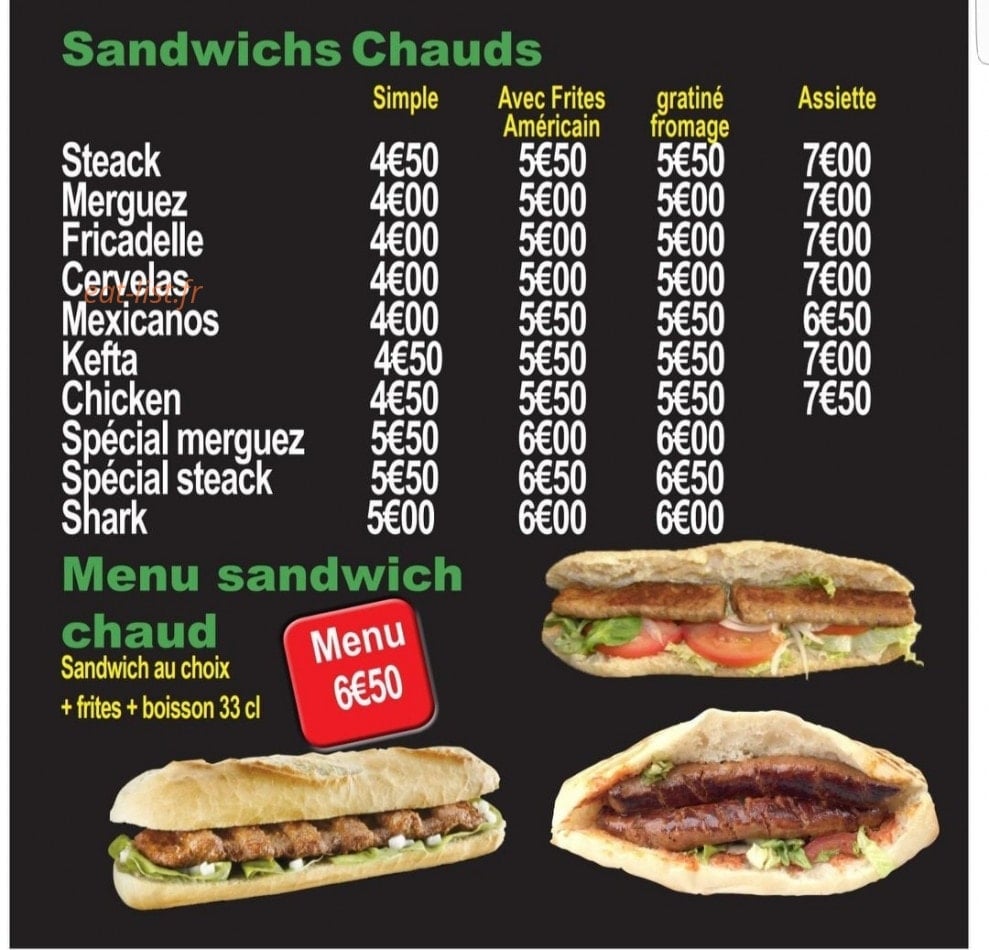 Snack national — carte page 5