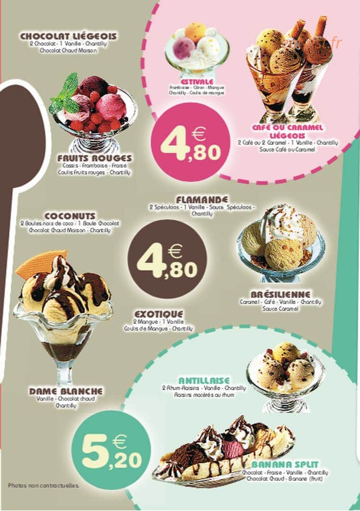 Le Bistrot du Faubourg — carte page 9