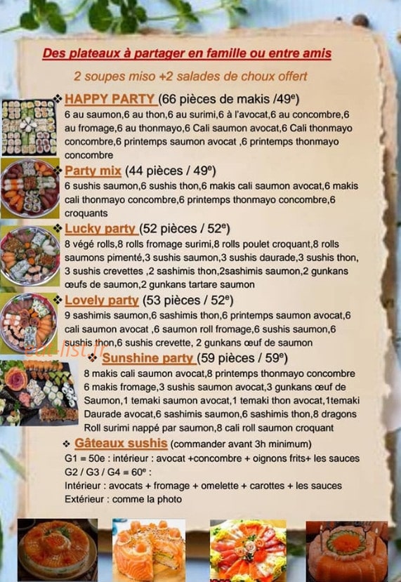 Chez Quynh — carte page 6