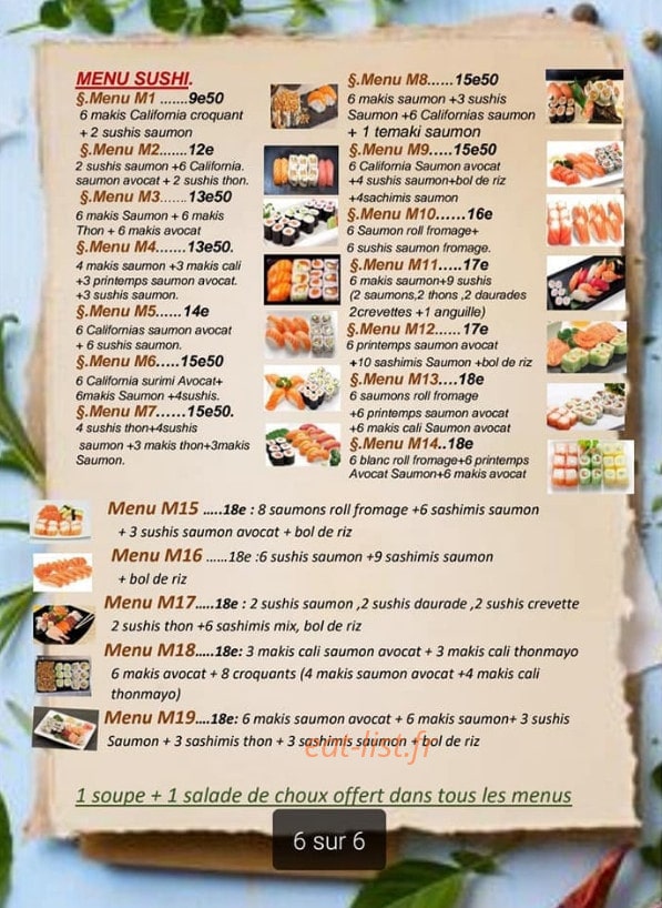 Chez Quynh — carte page 4