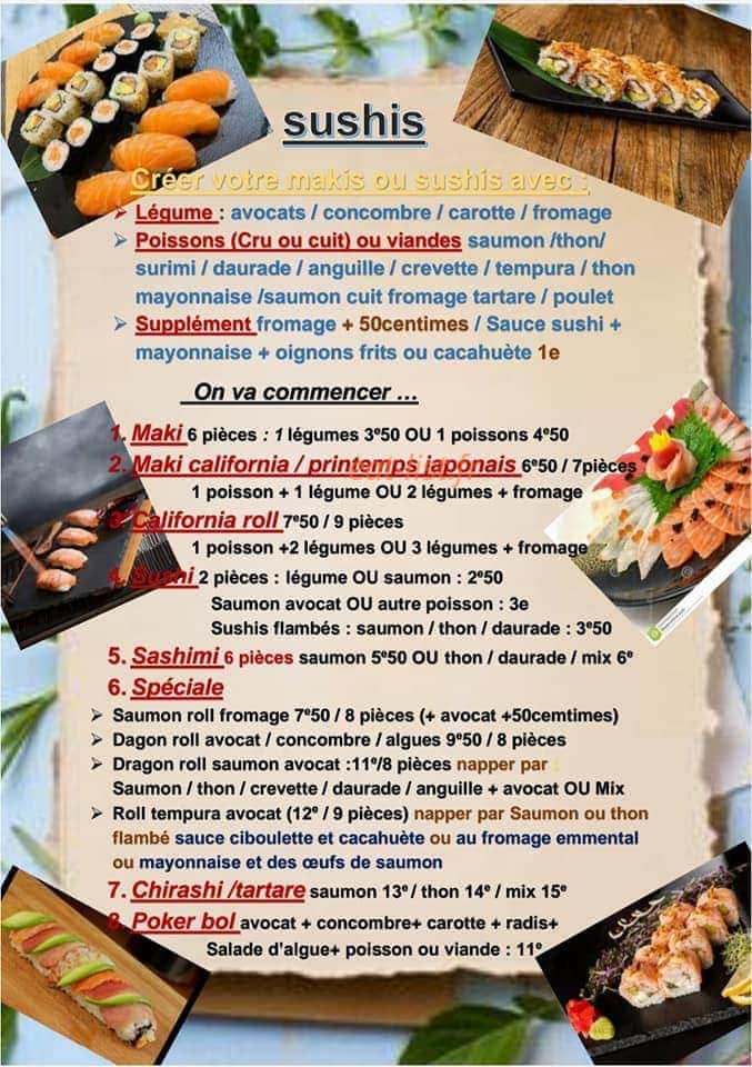 Chez Quynh — carte page 1
